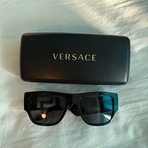 Black and gold Versace Sunglasses